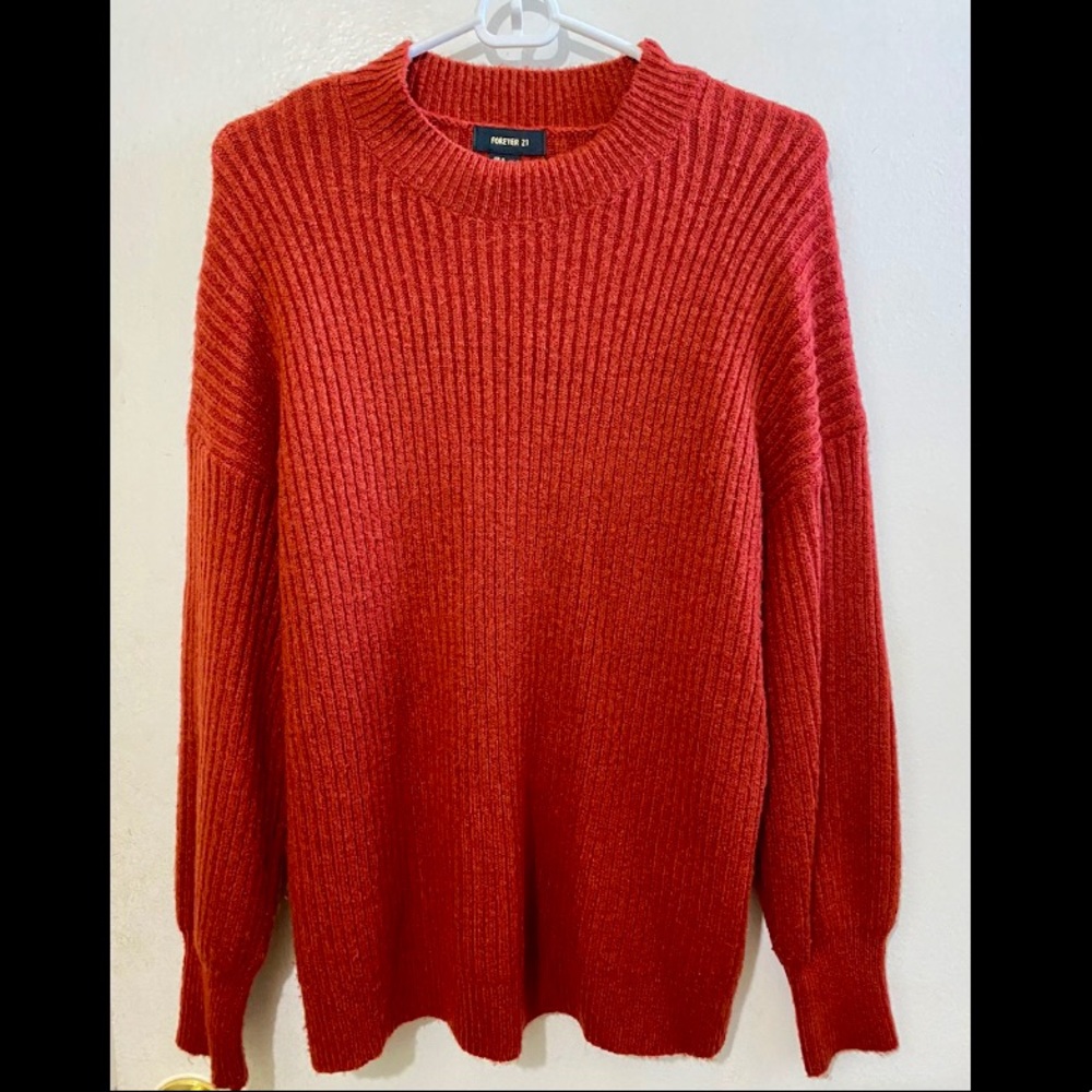 Forever 21 Ribbed Knit Sweater